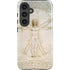 Da Vinci - The Proportions of Man by Da Vinci Galaxy S25 Impact Case