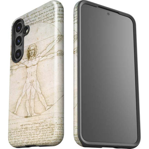 Da Vinci - The Proportions of Man by Da Vinci Galaxy S25 Plus Impact Case