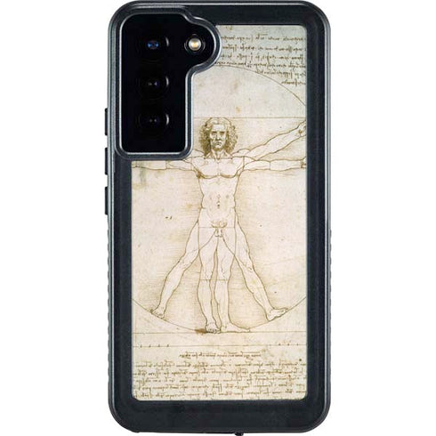 Da Vinci - The Proportions of Man by Da Vinci Galaxy S24 Plus Waterproof Case