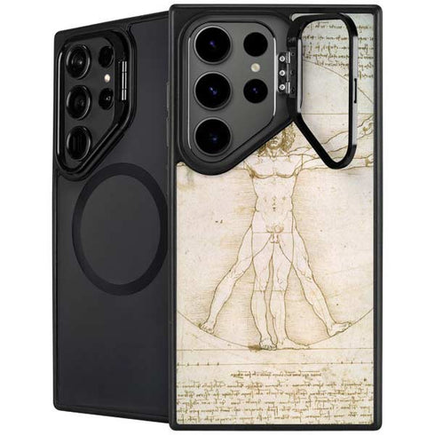 Da Vinci - The Proportions of Man by Da Vinci Galaxy S25 Ultra Kickstand Case