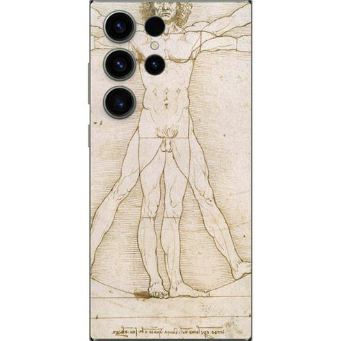 Da Vinci - The Proportions of Man by Da Vinci Galaxy S25 Ultra Skin