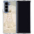 da Vinci - The Proportions of Man by Da Vinci Galaxy Z Fold5 5G Clear Case