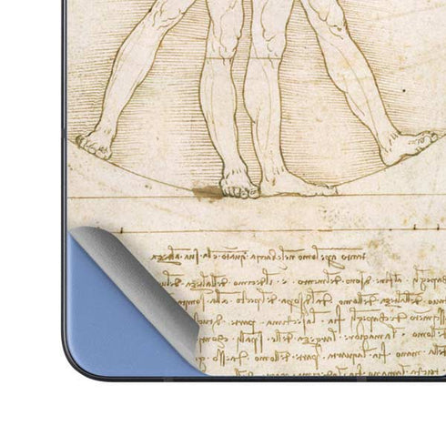 da Vinci - The Proportions of Man by Da Vinci Galaxy Z Fold5 5G Skin