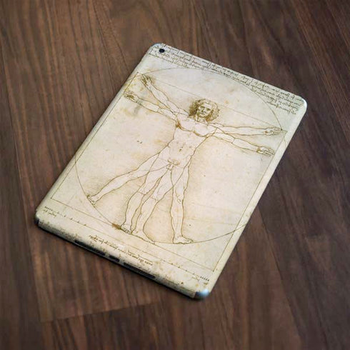 Da Vinci - The Proportions of Man by Da Vinci Apple iPad Skin
