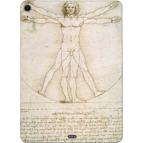 Da Vinci - The Proportions of Man by Da Vinci Apple iPad Air Skin