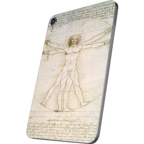 Da Vinci - The Proportions of Man by Da Vinci Apple iPad Mini Skin