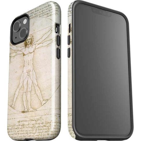 da Vinci - The Proportions of Man by Da Vinci iPhone 15 Impact Case