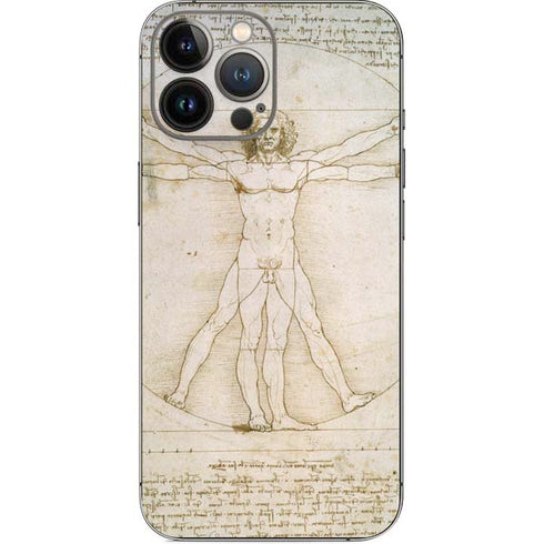 da Vinci - The Proportions of Man by Da Vinci iPhone 15 Pro Max Skin