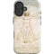 Da Vinci - The Proportions of Man by Da Vinci iPhone 16 Impact Case