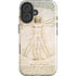 Da Vinci - The Proportions of Man by Da Vinci iPhone 16 Impact Case