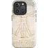 Da Vinci - The Proportions of Man by Da Vinci iPhone 16 Pro Impact Case
