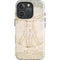 Da Vinci - The Proportions of Man by Da Vinci iPhone 16 Pro Max Impact Case
