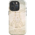 Da Vinci - The Proportions of Man by Da Vinci iPhone 16 Pro Max Impact Case