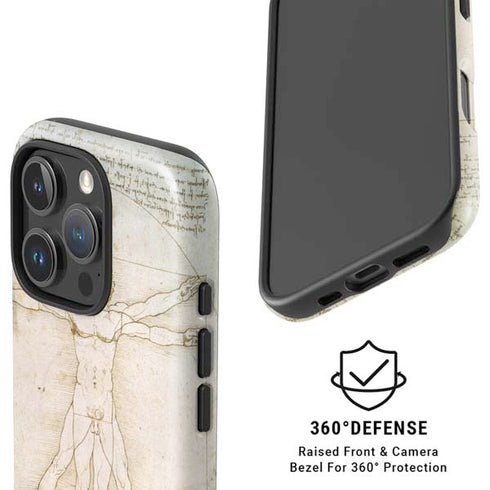 Da Vinci - The Proportions of Man by Da Vinci iPhone 16 Pro Max Magsafe Impact Case