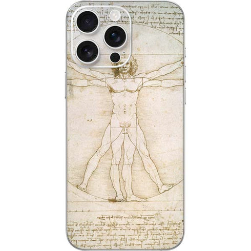 Da Vinci - The Proportions of Man by Da Vinci iPhone 16 Pro Max Skin