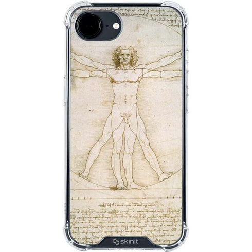 Da Vinci - The Proportions of Man by Da Vinci iPhone 16e Clear Case