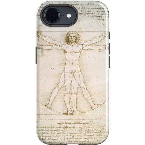 Da Vinci - The Proportions of Man by Da Vinci iPhone 16e Impact Case