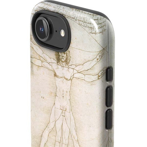 Da Vinci - The Proportions of Man by Da Vinci iPhone 16e Impact Case
