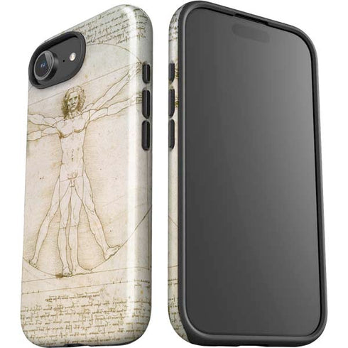 Da Vinci - The Proportions of Man by Da Vinci iPhone 16e Impact Case