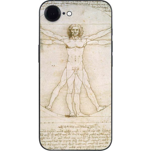 Da Vinci - The Proportions of Man by Da Vinci iPhone 16e Skin