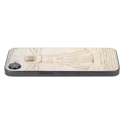Da Vinci - The Proportions of Man by Da Vinci iPhone 16e Skin