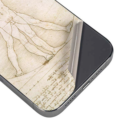 Da Vinci - The Proportions of Man by Da Vinci iPhone 16e Skin