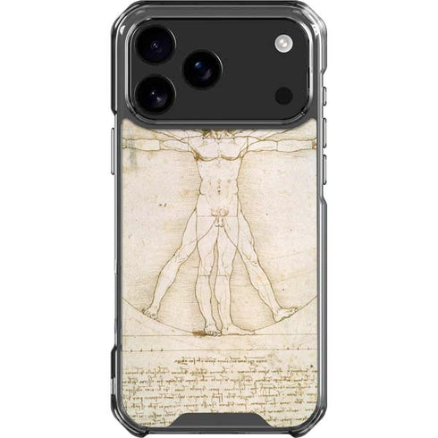 Da Vinci - The Proportions of Man by Da Vinci iPhone 18 Pro Max Clear Case