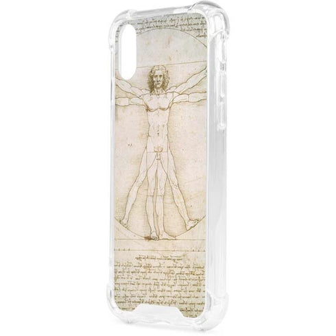 da Vinci - The Proportions of Man by Da Vinci iPhone XS Clear Case