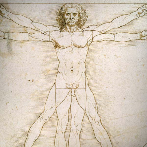 Da Vinci - The Proportions of Man by Da Vinci MacBook Skins
