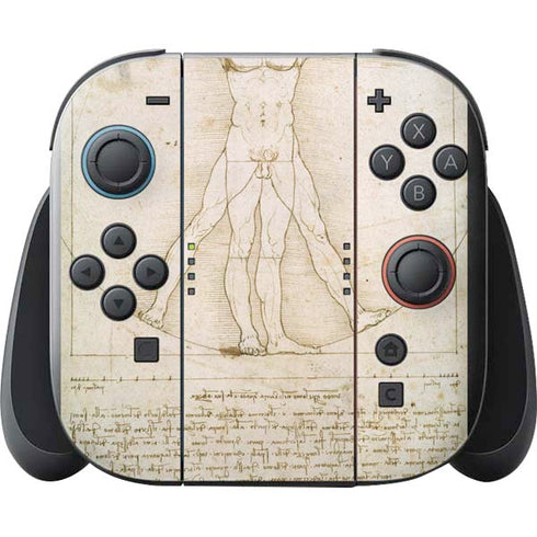 Da Vinci - The Proportions of Man by Da Vinci Nintendo Switch 2 (2025) with Joy-Con Skin