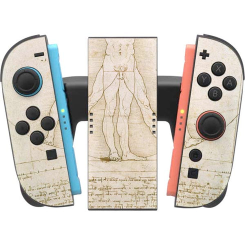 Da Vinci - The Proportions of Man by Da Vinci Nintendo Switch 2 (2025) Joy-Con Controller Skin