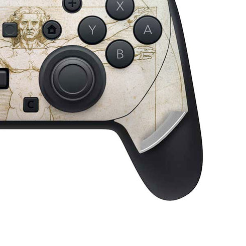 Da Vinci - The Proportions of Man by Da Vinci Nintendo Switch 2 (2025) Pro Controller Skin