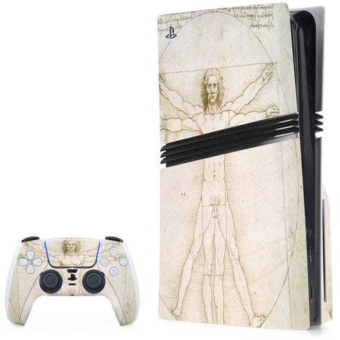 Da Vinci - The Proportions of Man by Da Vinci PlayStation PS5 Skins
