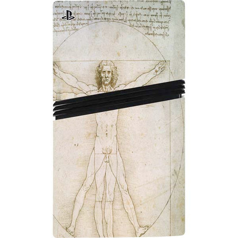 Da Vinci - The Proportions of Man by Da Vinci PS5 Pro Disk Bundle Skin
