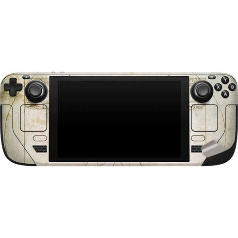 Leonardo da Vinci The Proportions of Man Steam Deck Handheld Gaming Computer Skin