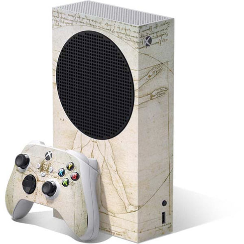 da Vinci - The Proportions of Man by Da Vinci Xbox Series S Skins