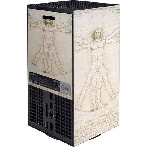 Da Vinci - The Proportions of Man by Da Vinci XBox Series X Digital Edition Console Skin