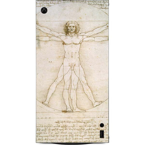 Da Vinci - The Proportions of Man by Da Vinci XBox Series X Digital Edition Console Skin