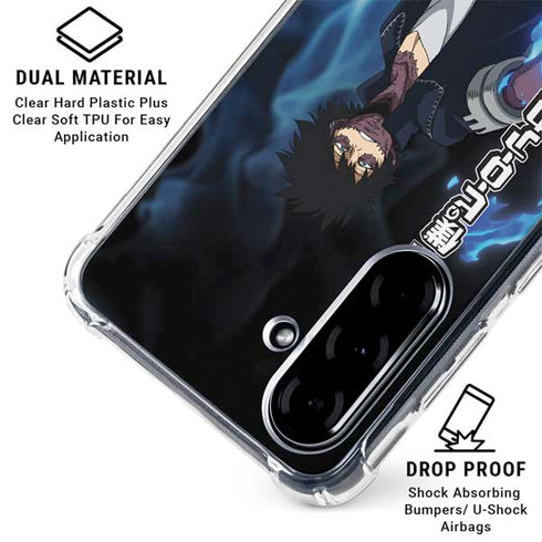 My Hero Academia Dabi Season 5 Galaxy A36 5G Clear Case