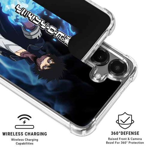 My Hero Academia Dabi Season 5 Galaxy S26 Clear Case