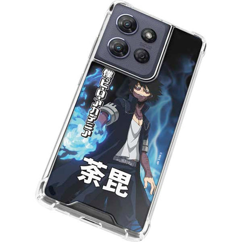 My Hero Academia Dabi Season 5 Moto G 5G (2025) Clear Case