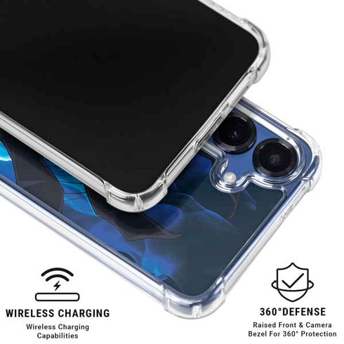 My Hero Academia Dabi Season 6 Galaxy S25 FE Clear Case