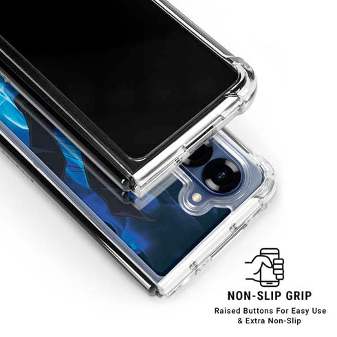 My Hero Academia Dabi Season 6 Galaxy Z Fold7 Clear Case
