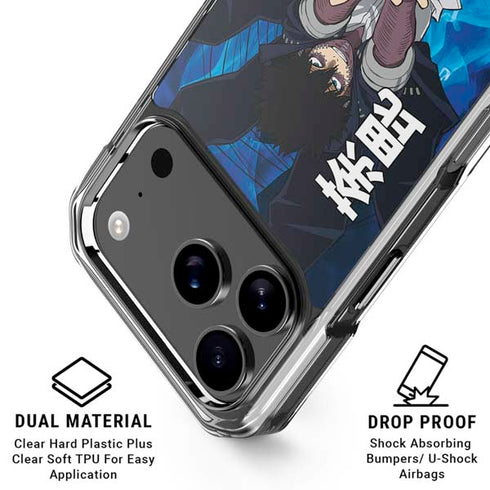 My Hero Academia Dabi Season 6 iPhone 17 Pro Clear Case