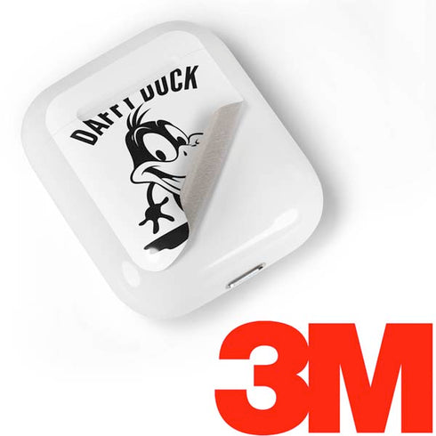 Looney Tunes Daffy Duck Big Head Apple AirPods Skin