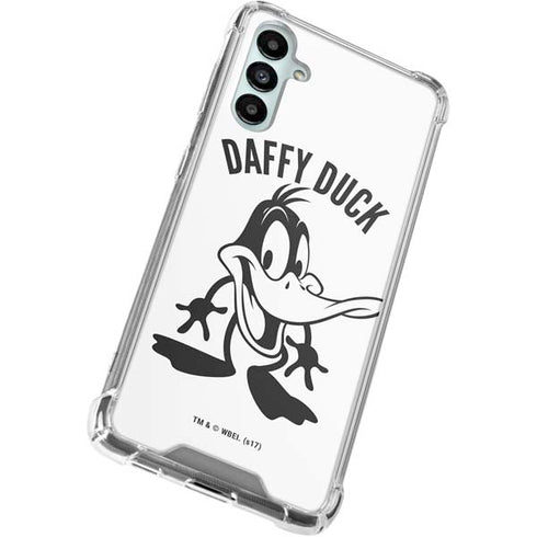 Looney Tunes Daffy Duck Big Head Gabb Phone 4 Clear Case