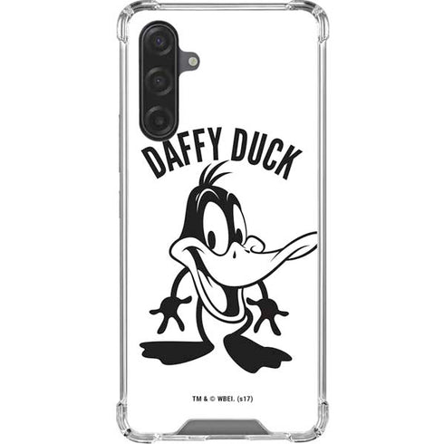 Looney Tunes Daffy Duck Big Head Galaxy A17 Clear Case