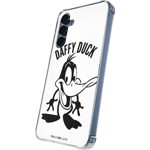 Looney Tunes Daffy Duck Big Head Galaxy A55 5G Clear Case