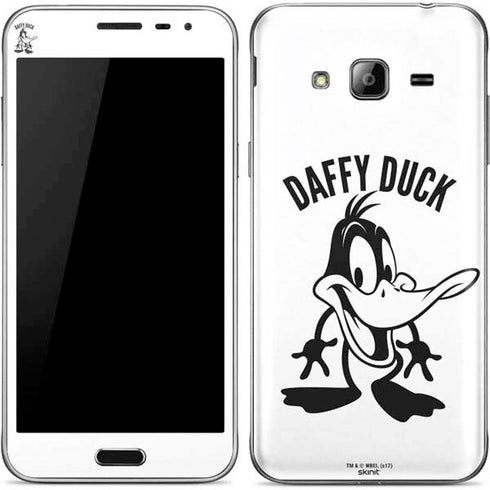 Looney Tunes Daffy Duck Big Head Galaxy J3 Skin