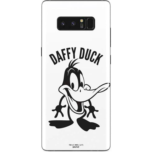 Looney Tunes Daffy Duck Big Head Galaxy Note 8 Skin